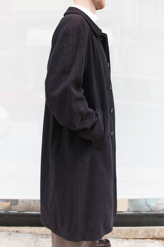 Bugatti Dark Purple Overcoat