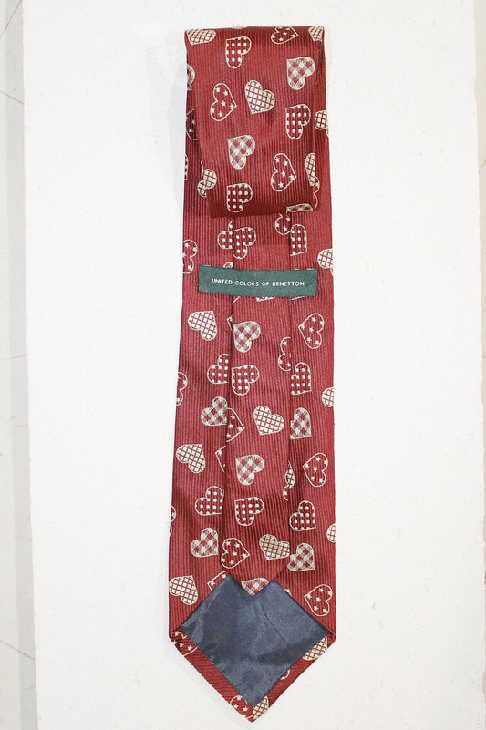 Benetton Heart Shaped Tie