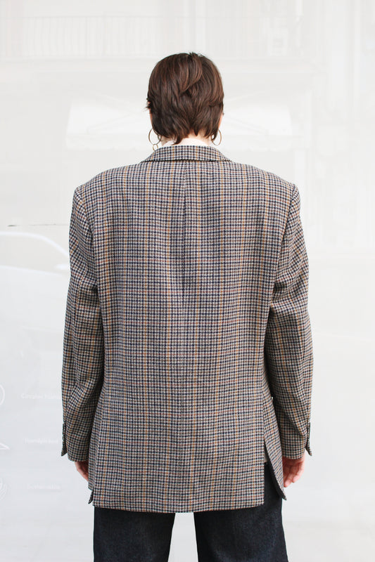 Ckeckered Blazer