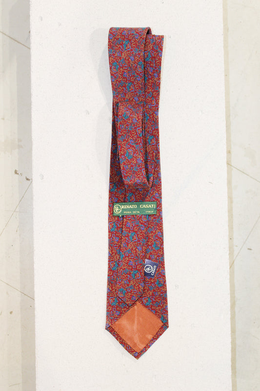 FLORAL SILK TIE