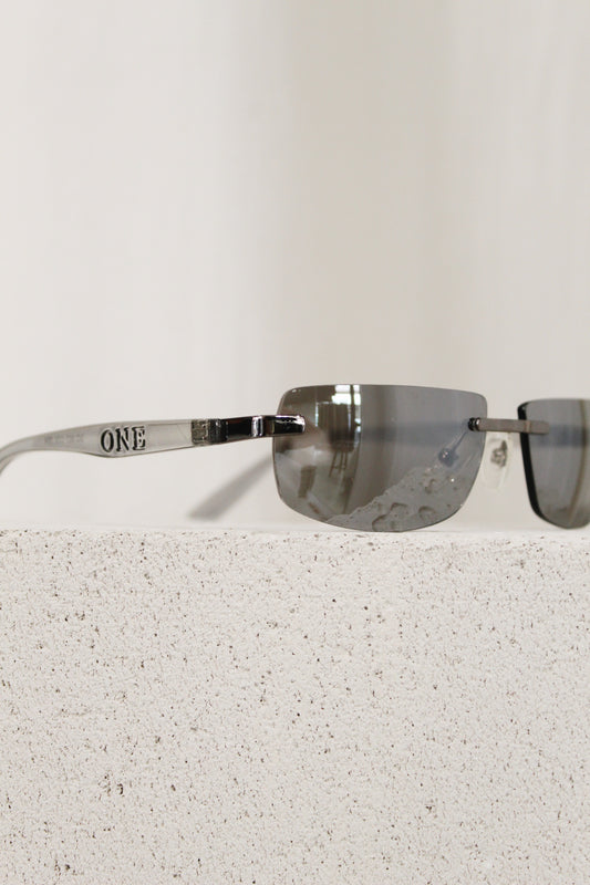 1990's Square Blue Sunnies