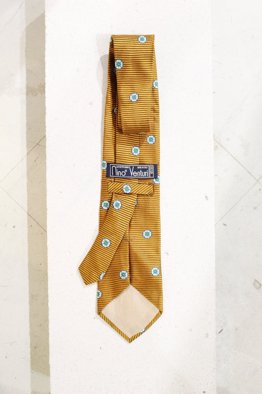 GEOMETRIC WOOL TIE