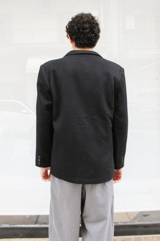 Black Woolen Blazer