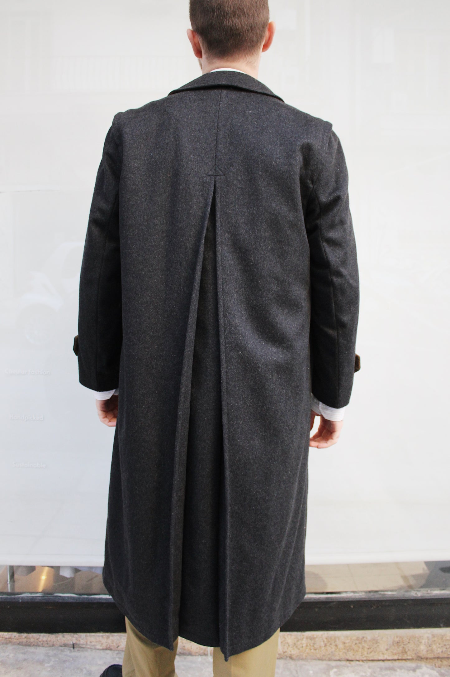 Maxi Gray Overcoat