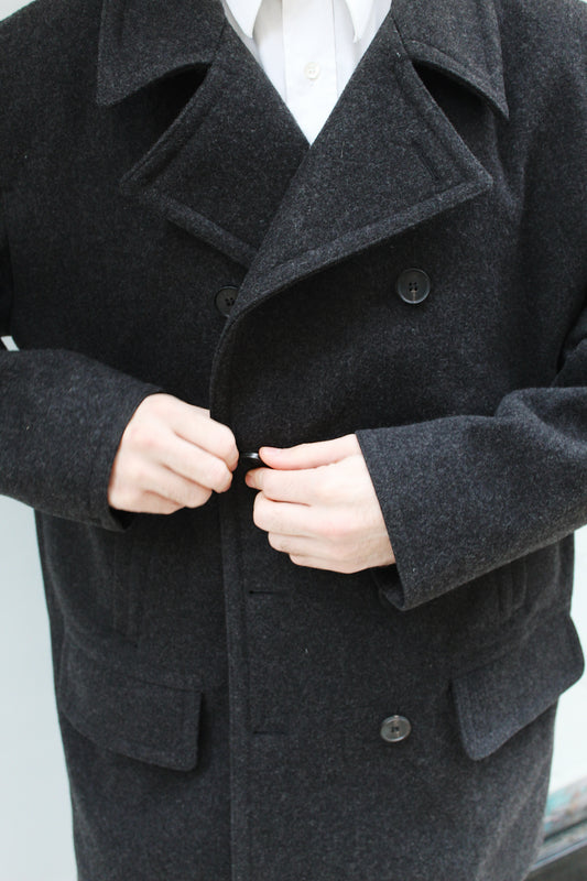 Gray Peacoat