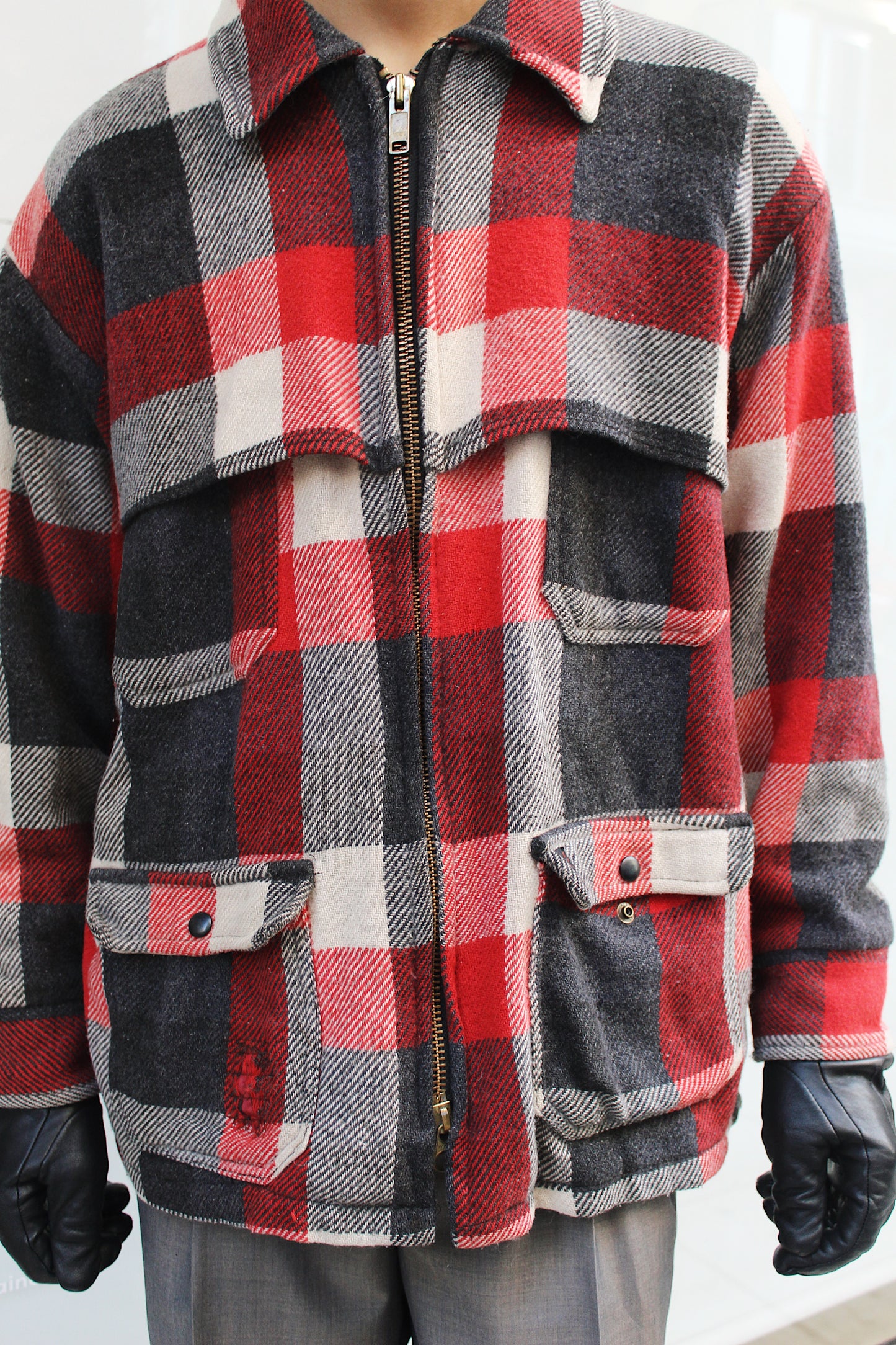 Checkered Field Jacket