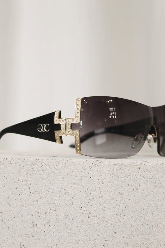 2000's Mask Frame Sunglasses