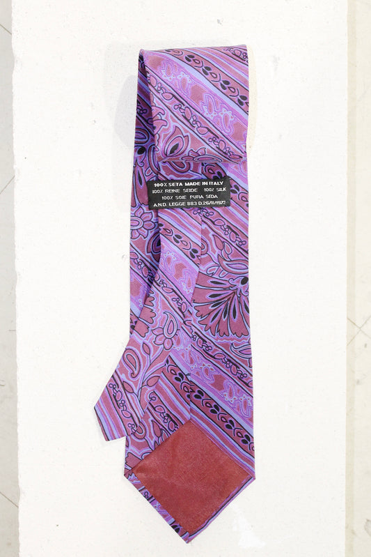GEOMETRIC SILK TIE
