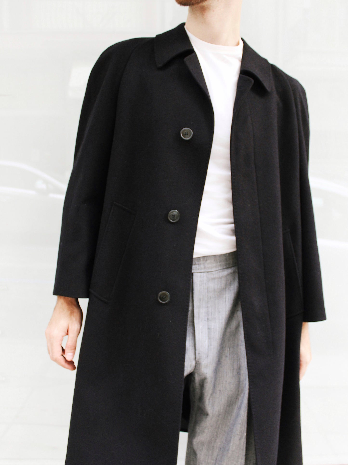 Balmacaan Coat