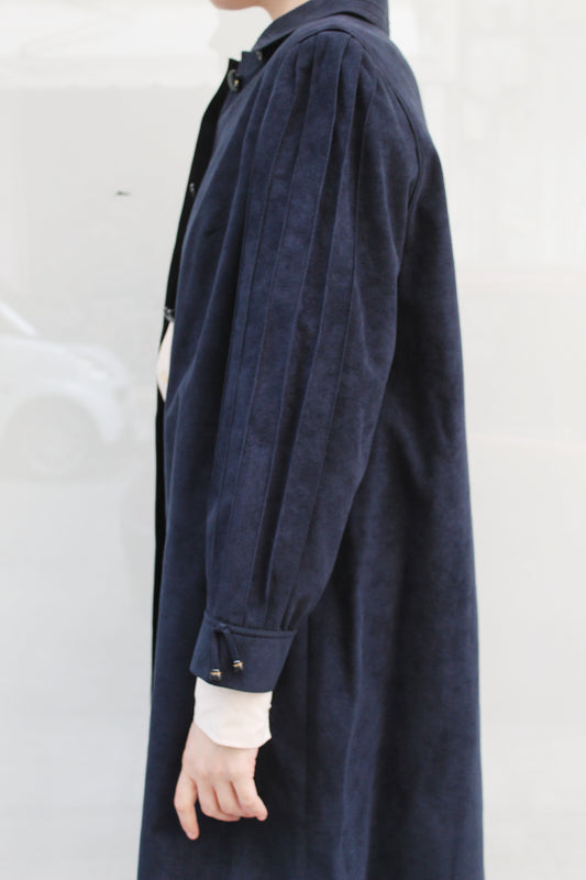 Navy Blue Trench Coat