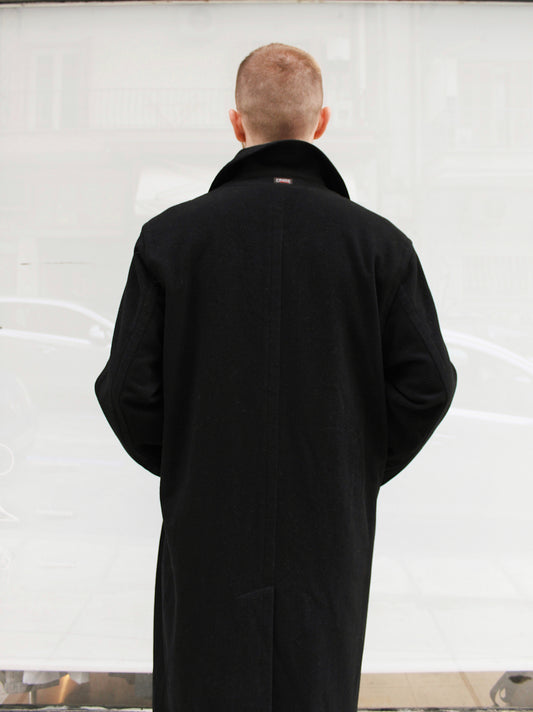 Maxi Black Overcoat