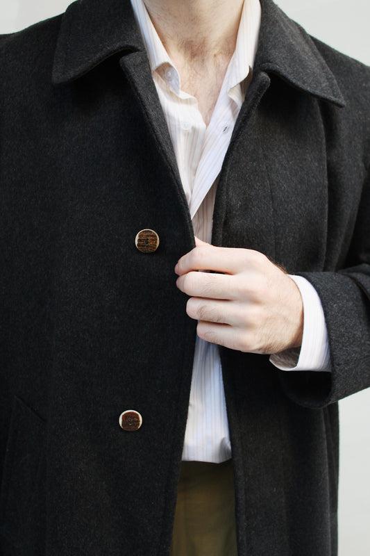 Maxi Gray Overcoat