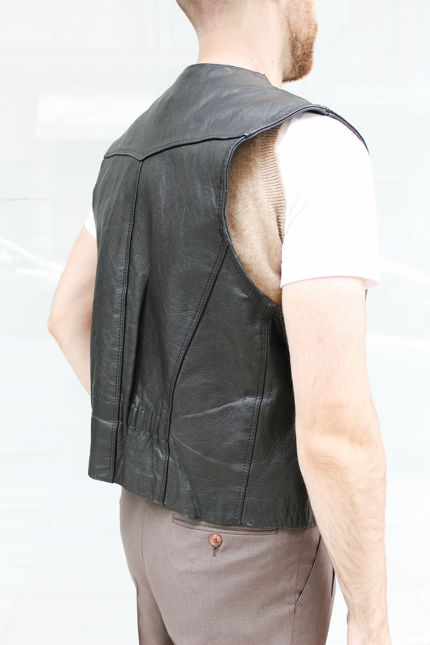 SUEDE LEATHER VEST