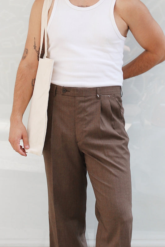 Office Pleated Pants