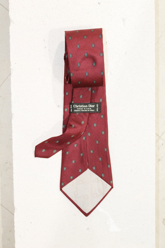 CHRISTIAN DIOR SILK TIE
