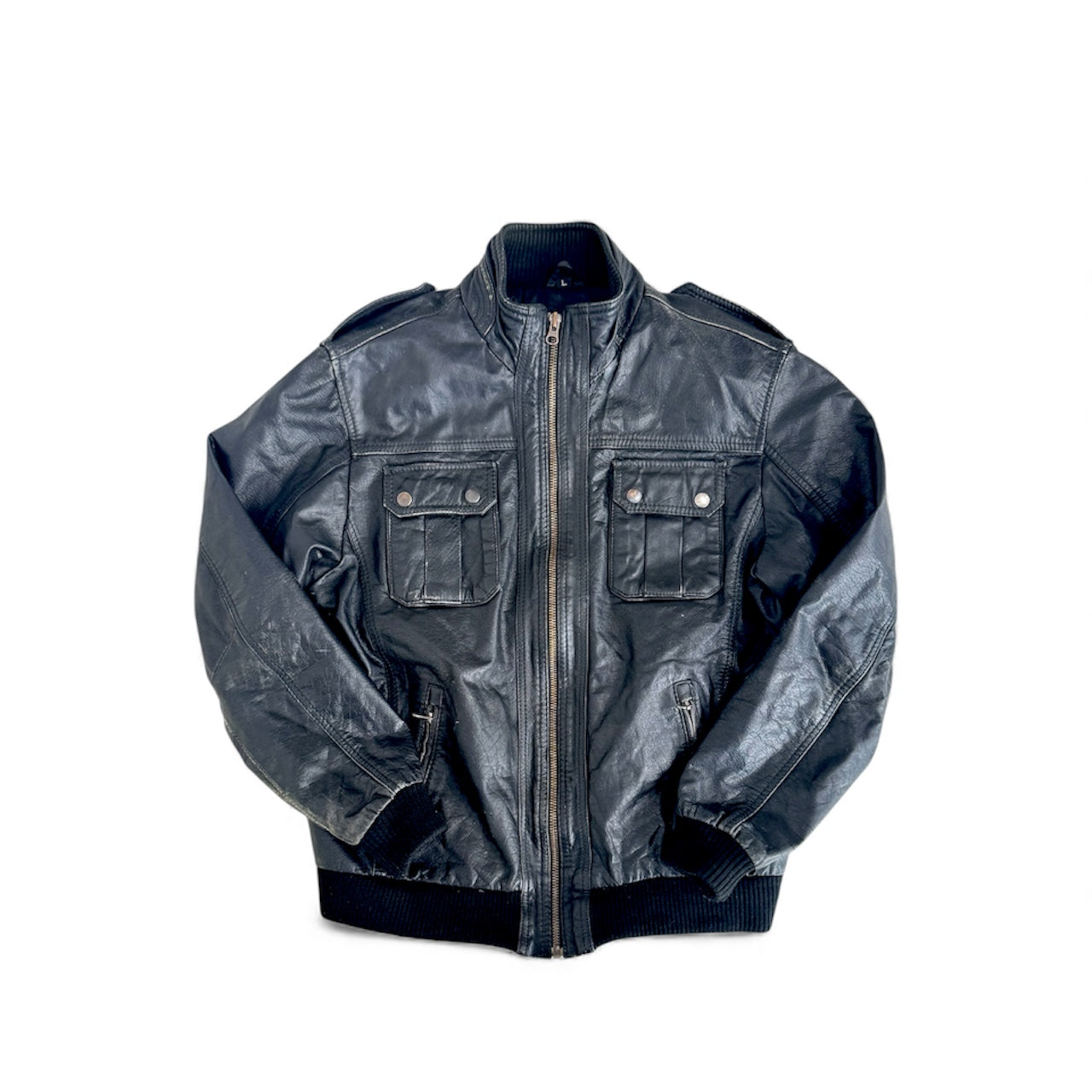 1990's Leather Bomber
