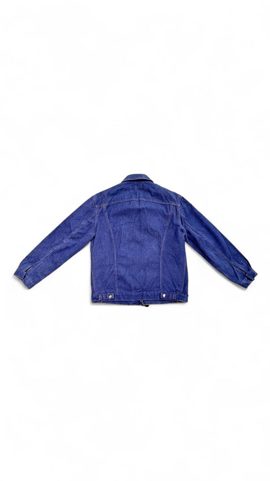 RAW DENIM JACKET IN REGULAR FIT