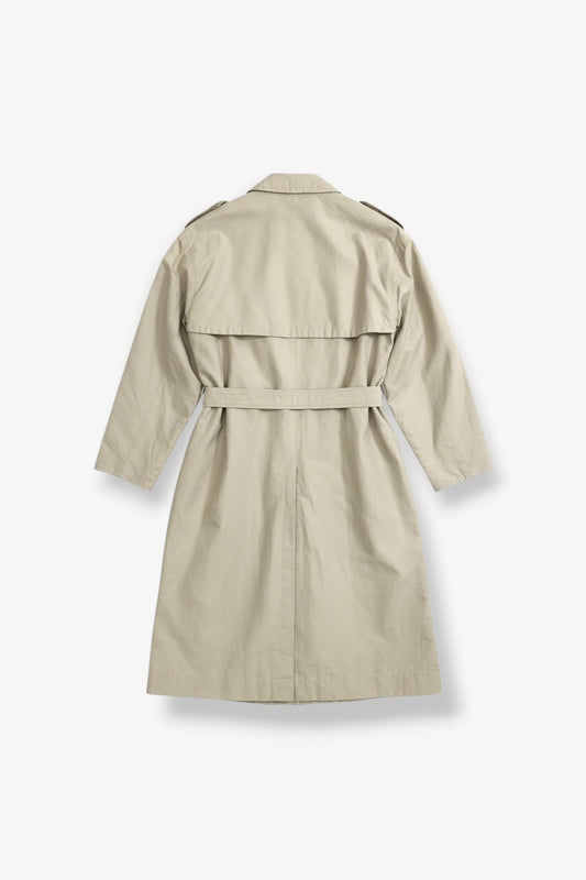 Dark Cream Trench Coat