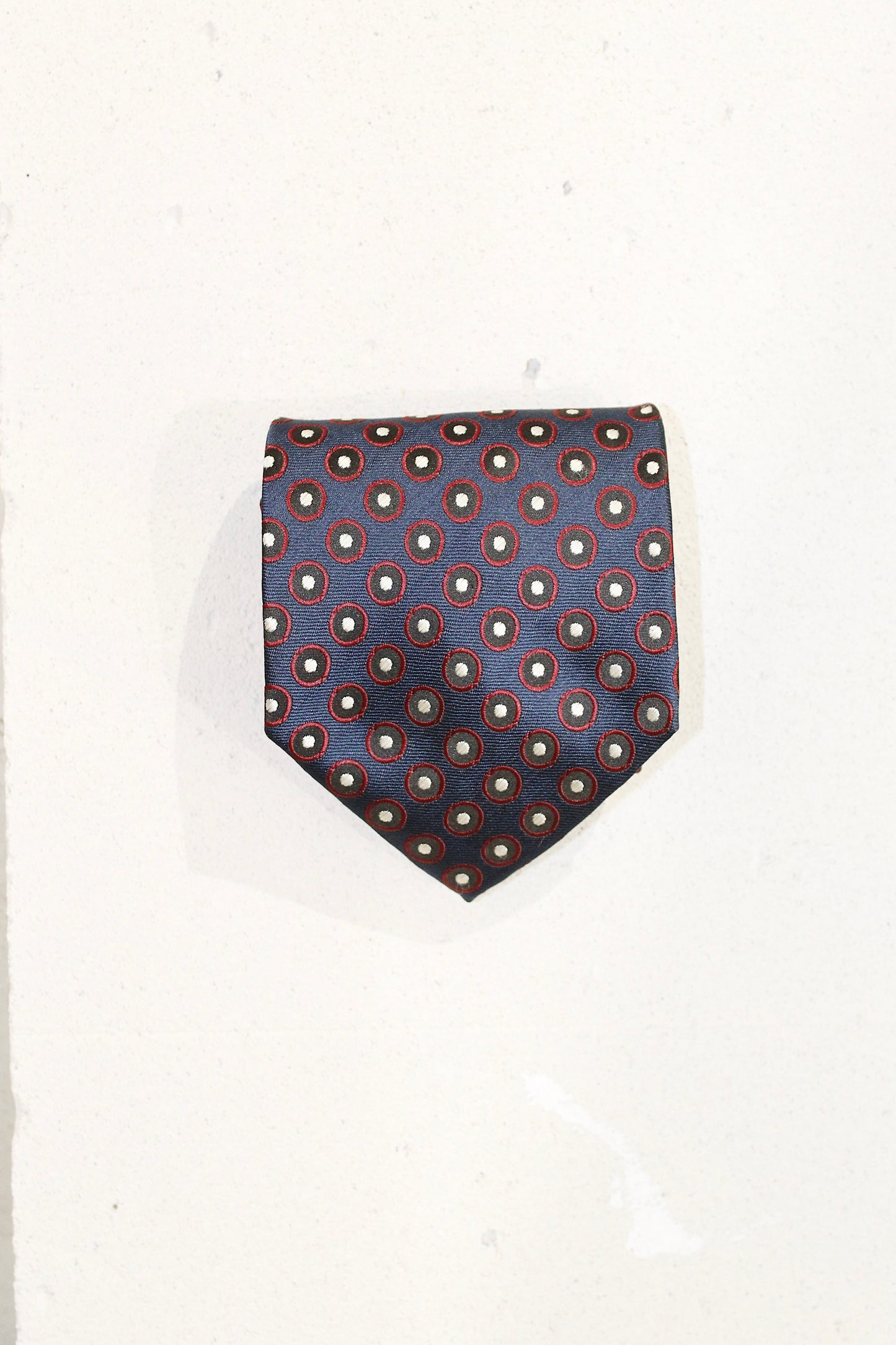 GEOMETRIC SILK TIE