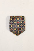 GEOMETRIC SILK TIE