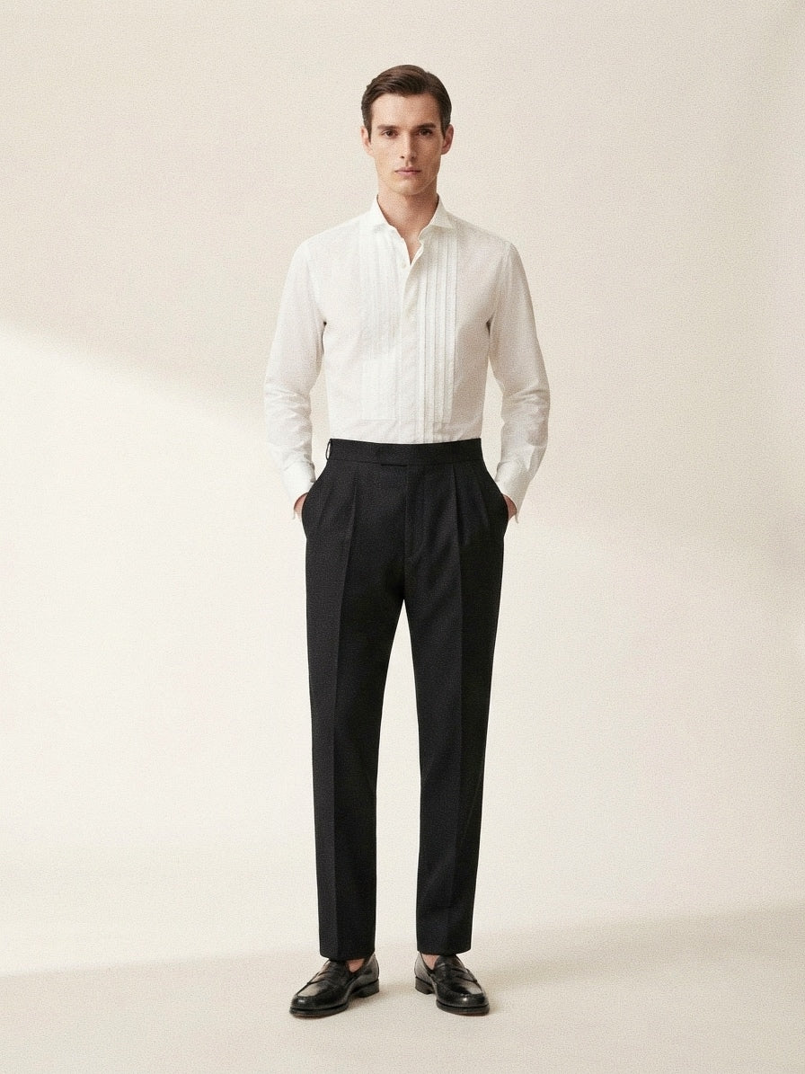 White Tuxedo Shirt