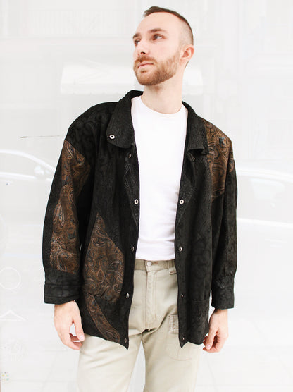 DETAILED LEATHER JACKET