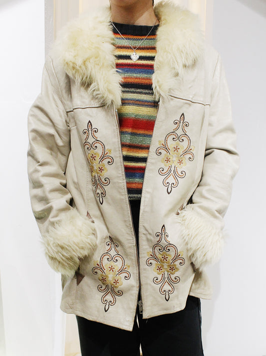 Afghan mid-coat