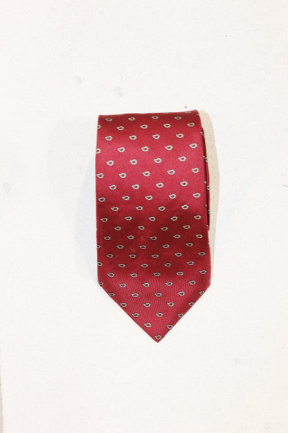 GEOMETRIC SILK TIE