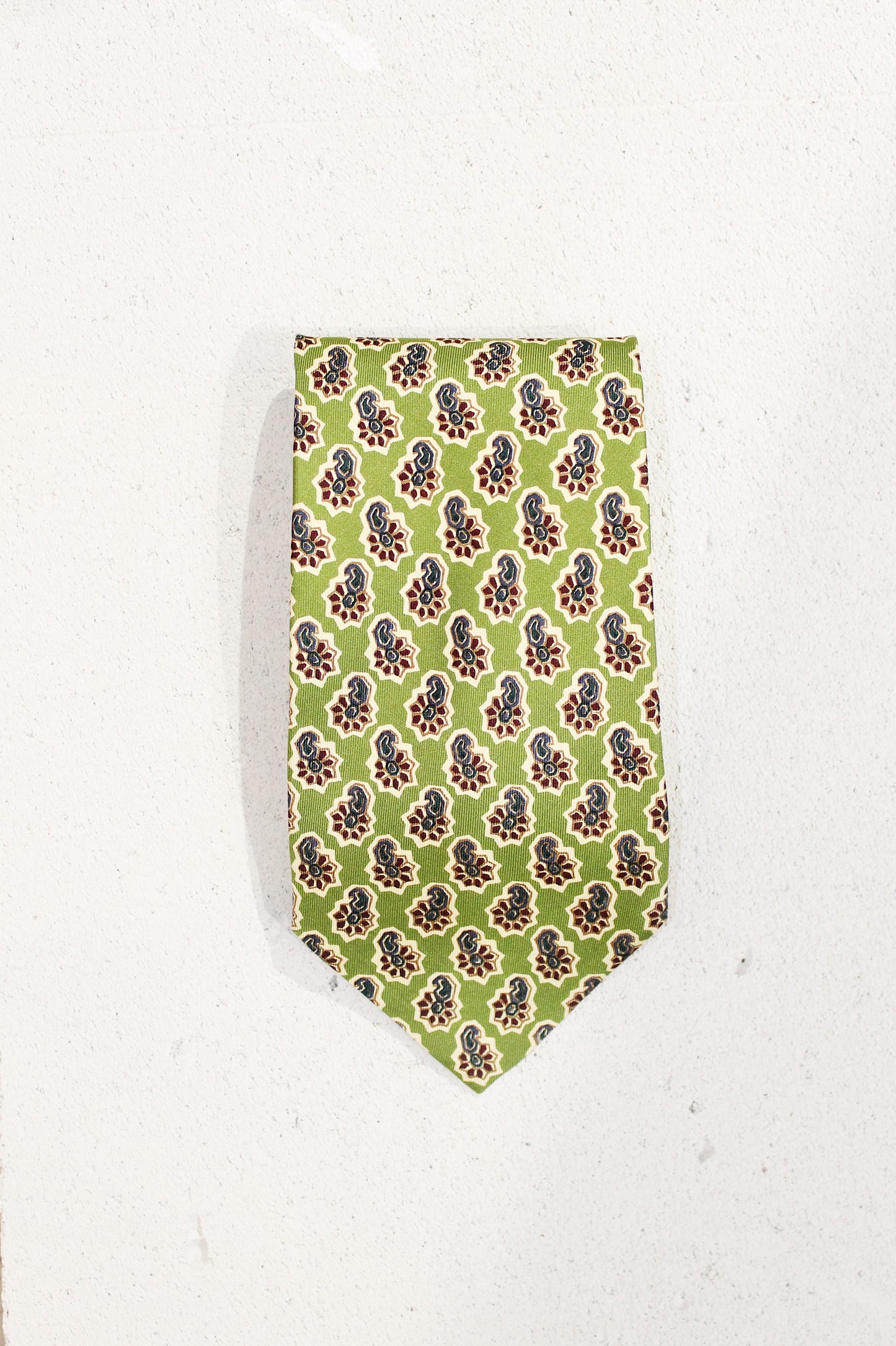 GEOMETRIC SILK TIE