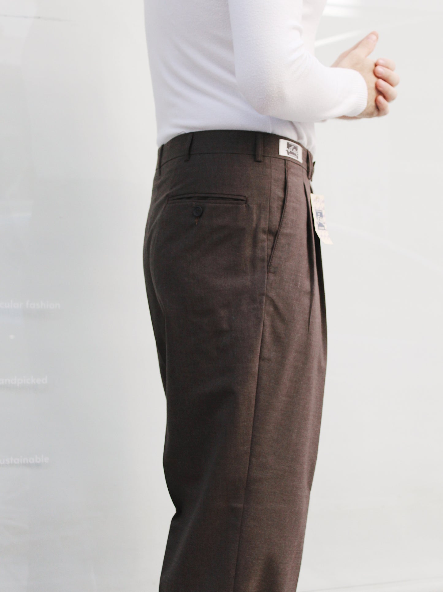 BROWN OFFICE PANTS