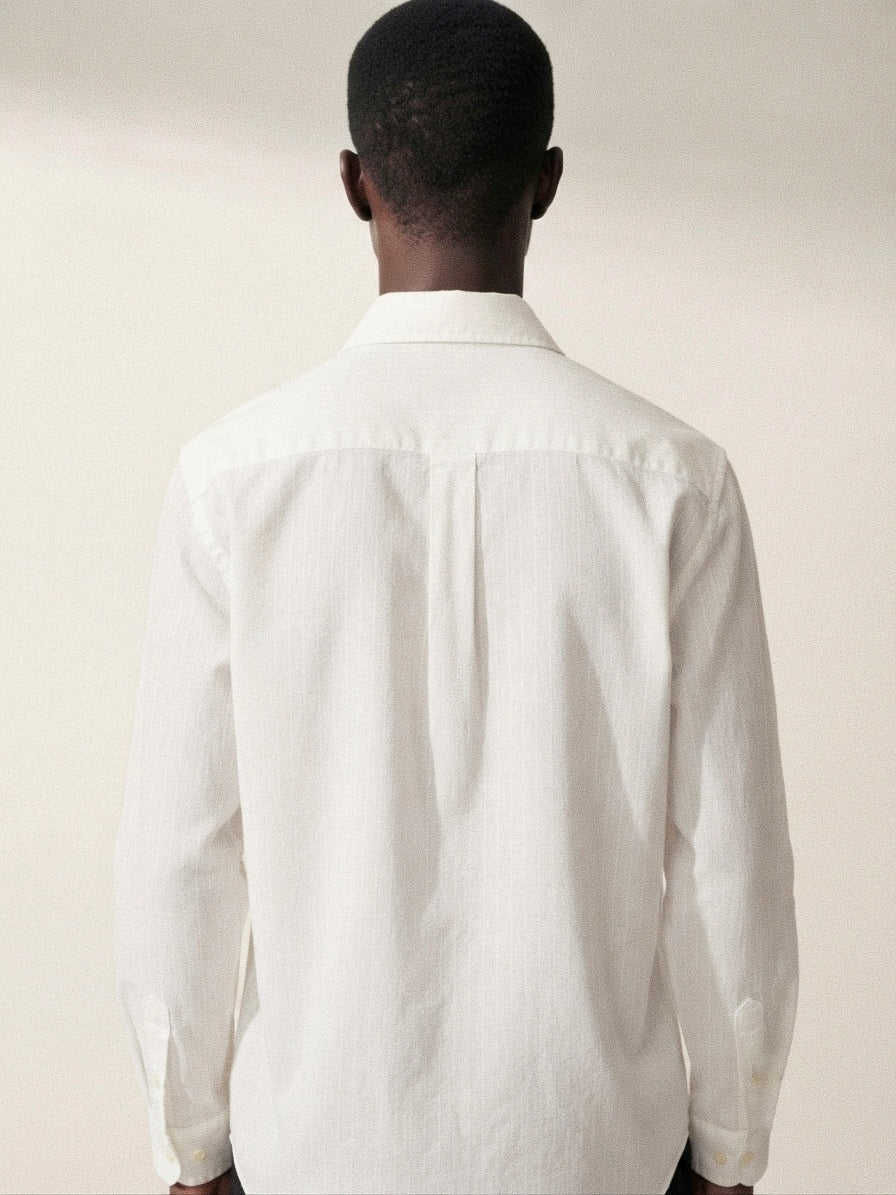 White Striped Long Sleeve