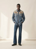 Aztec Denim Shirt