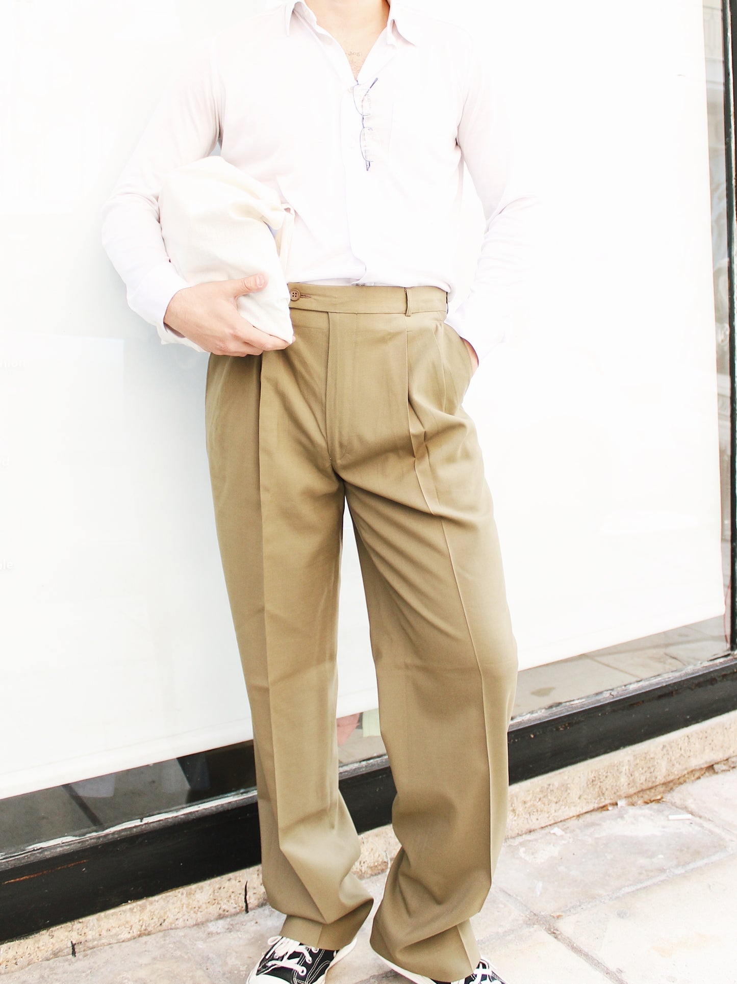 BEIGE OFFICE PANTS