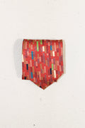GEOMETRIC SILK TIE