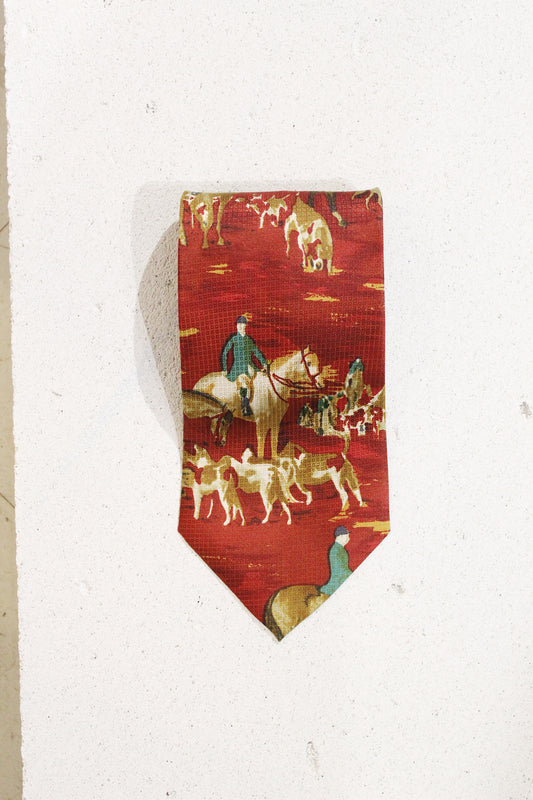 FIGURE SILK TIE