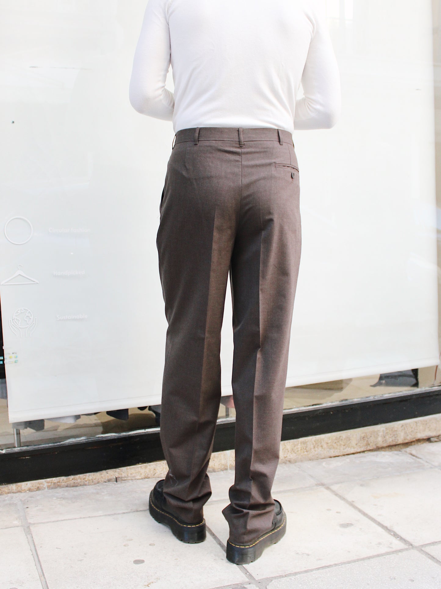 BROWN OFFICE PANTS