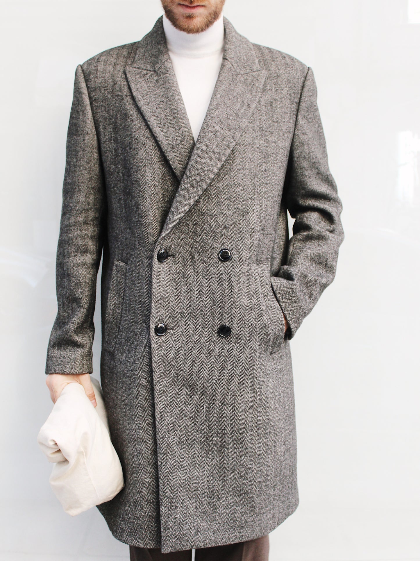 DOUBLE BREASTED COAT