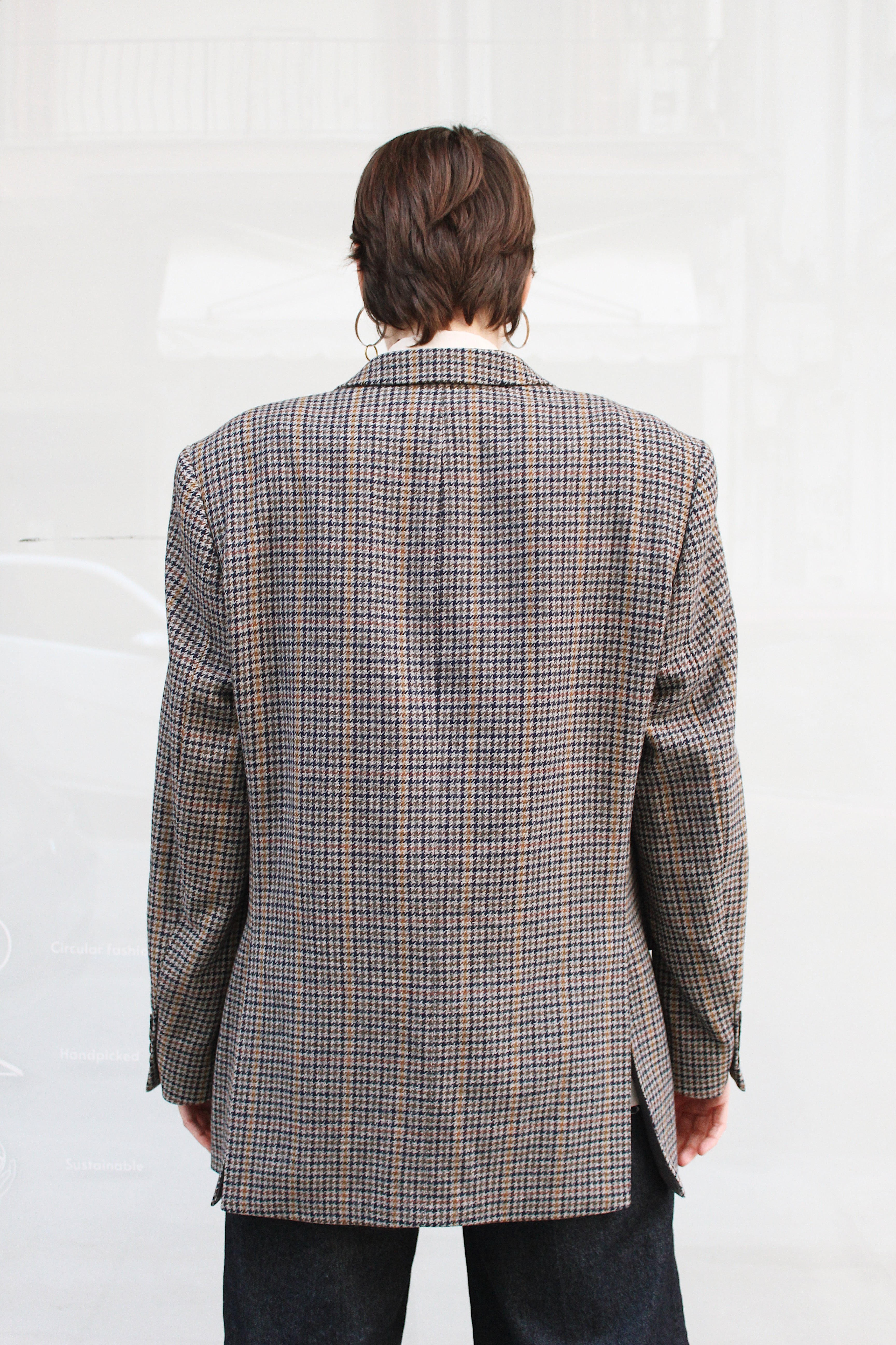 Ckeckered Blazer