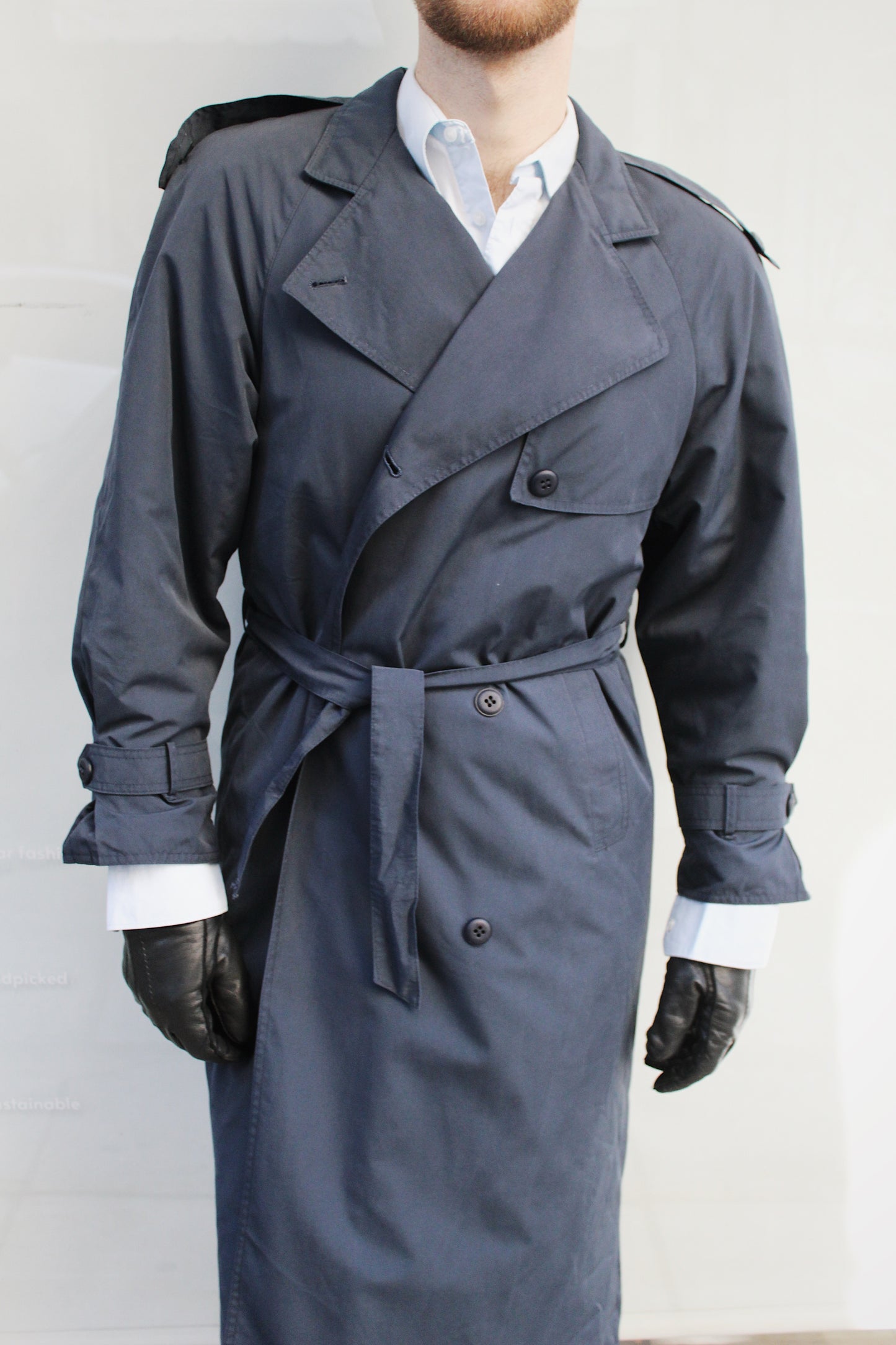 Greek Military Trench Coat