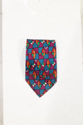 GEOMETRIC SILK TIE