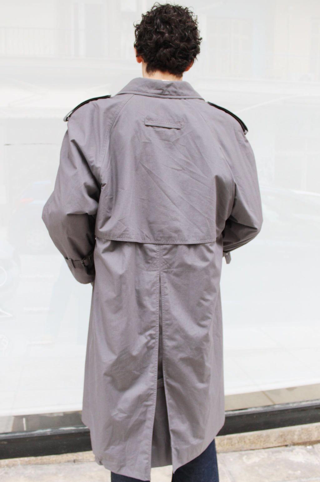 Gray Trench Coat
