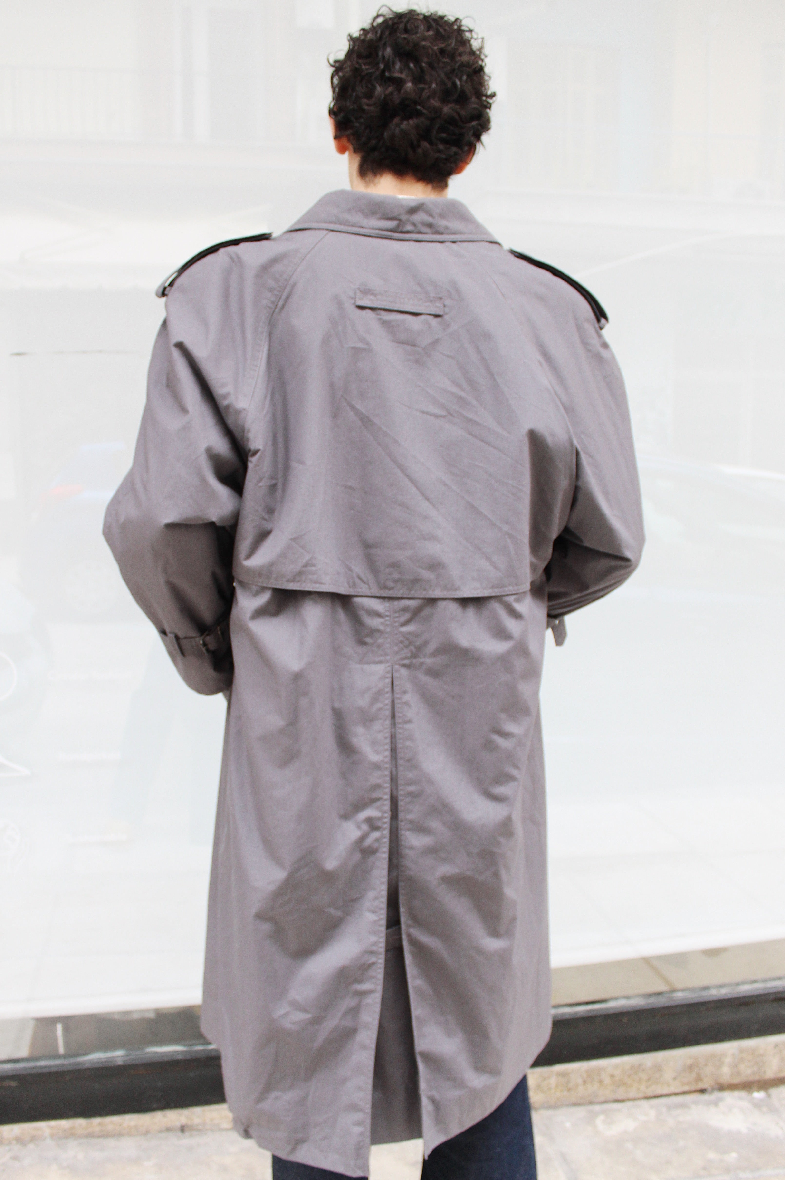 Gray Trench Coat