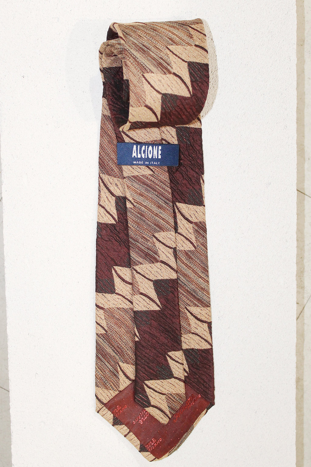 GEOMETRIC SILK TIΕ