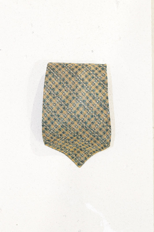 GEOMETRIC WOOL TIE
