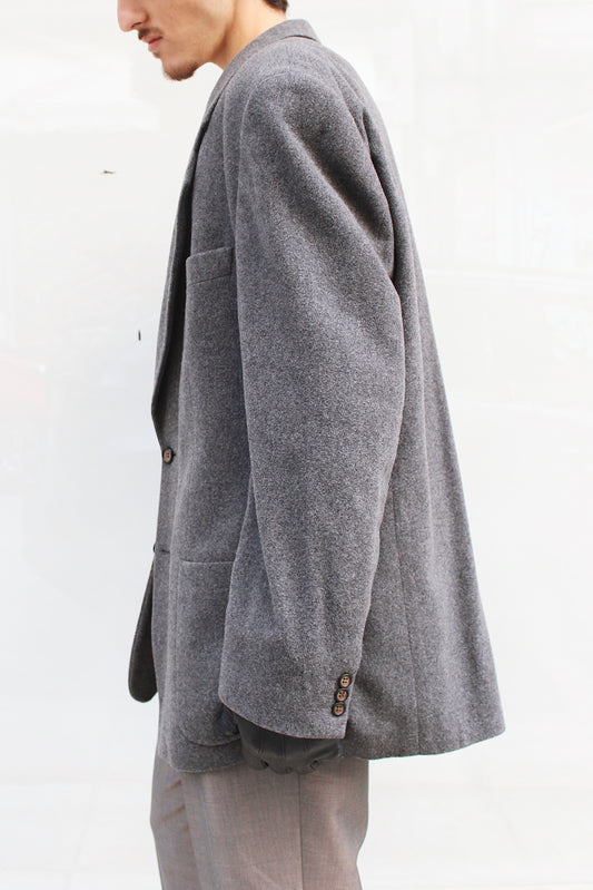 Gray Wool Blazer