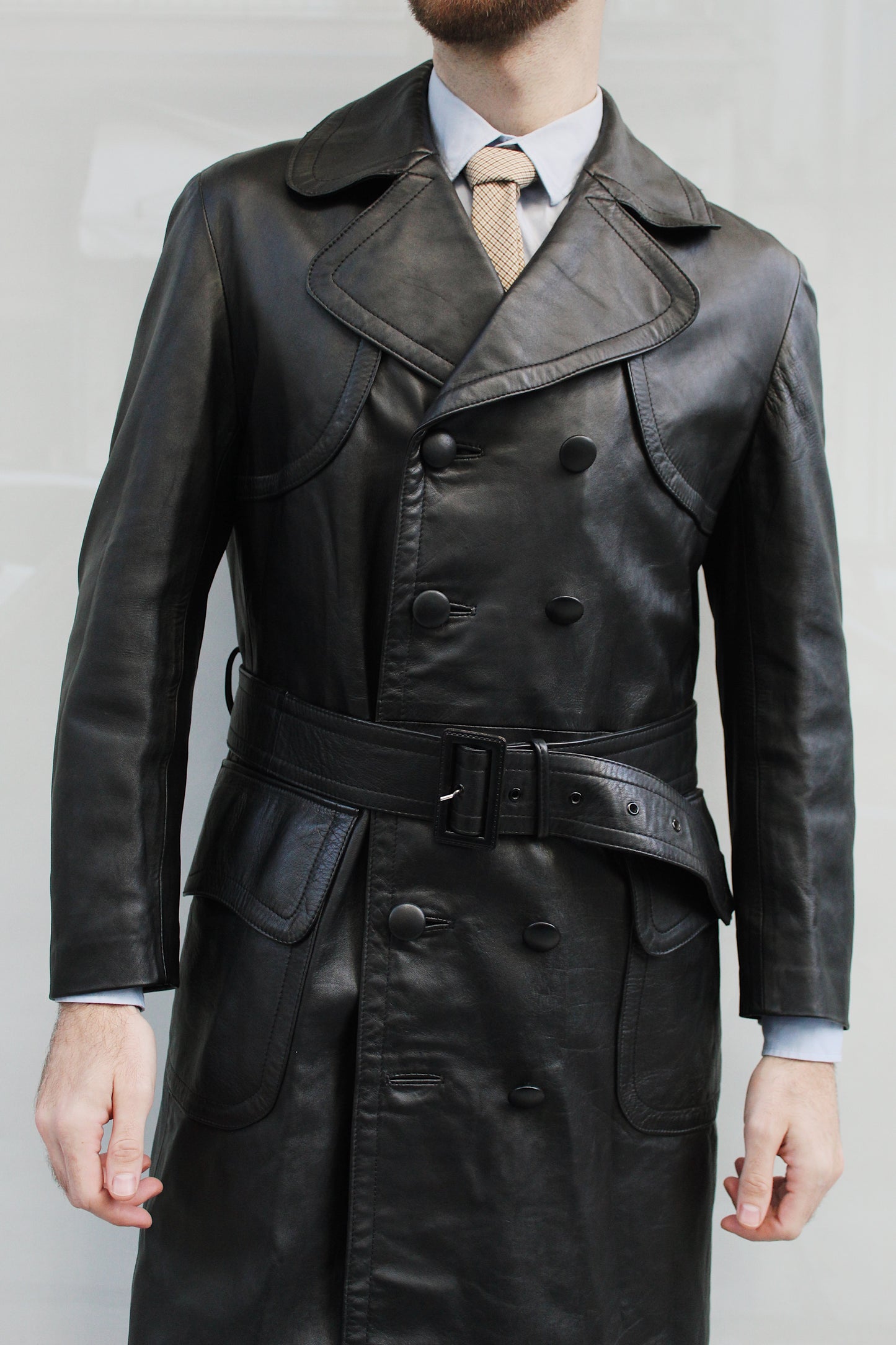 Maxi Leather Coat