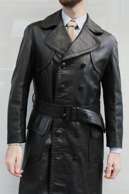 Maxi Leather Coat