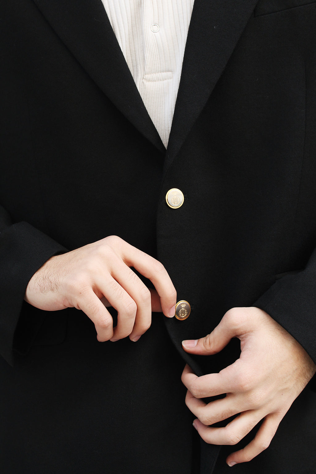 Wool Black Blazer