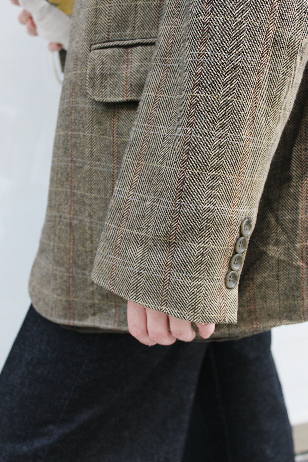 Ckeckered Blazer
