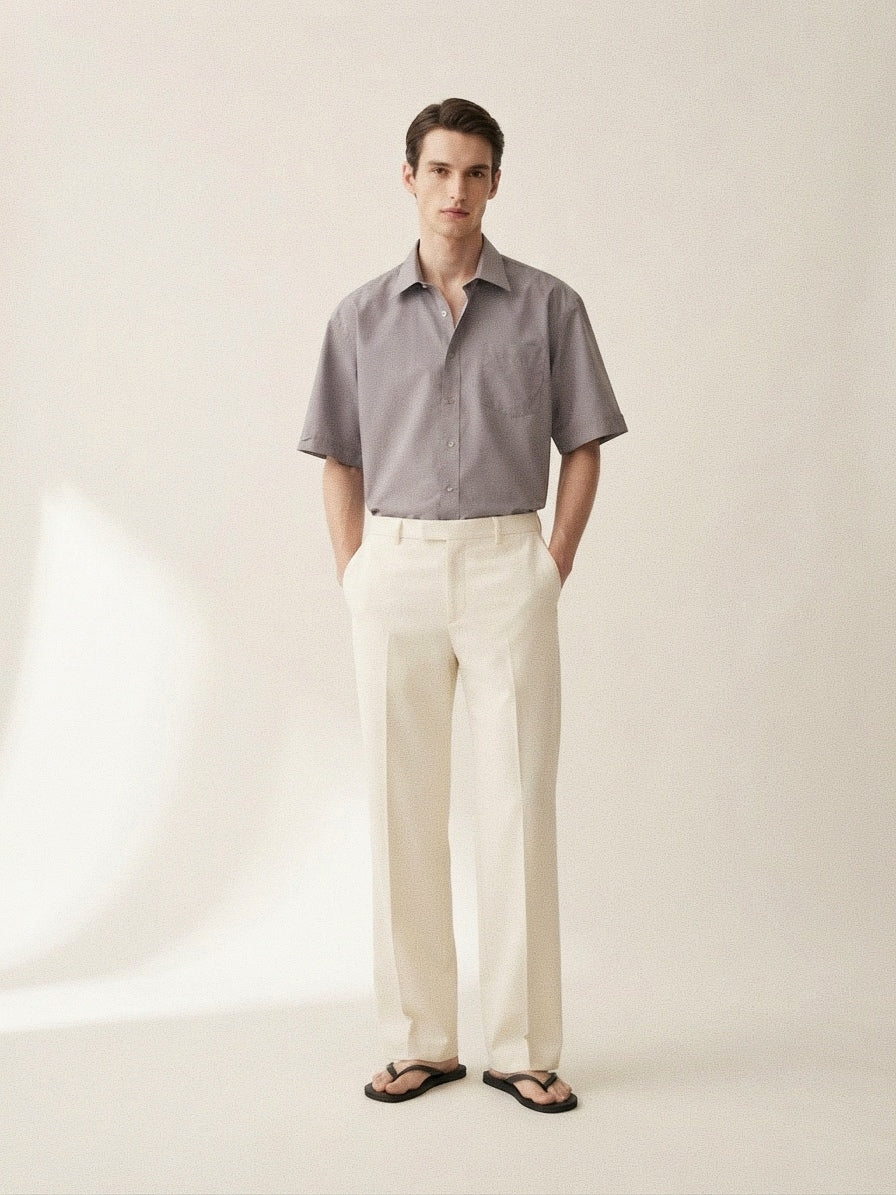 Slate Gray Short Sleeve